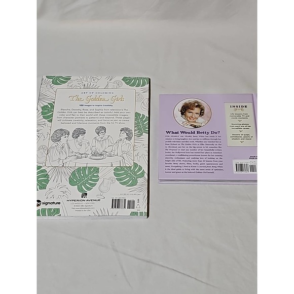 Lot of 2 Golden Girls Books - Picture 2 of 6